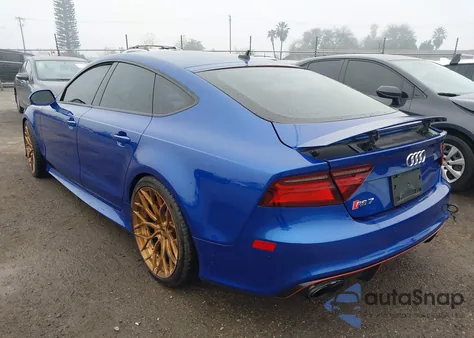 2016 Audi Rs 7 4.0T Prestige from USA, damaged, VIN WUAW2AFCXGN900321